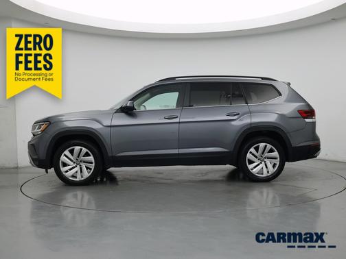 Gray 2021 Volkswagen Atlas SE w/Tech