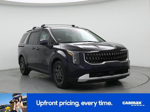 Blue 2025 Kia Carnival Hybrid EX