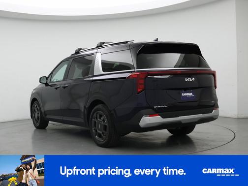 Blue 2025 Kia Carnival Hybrid EX