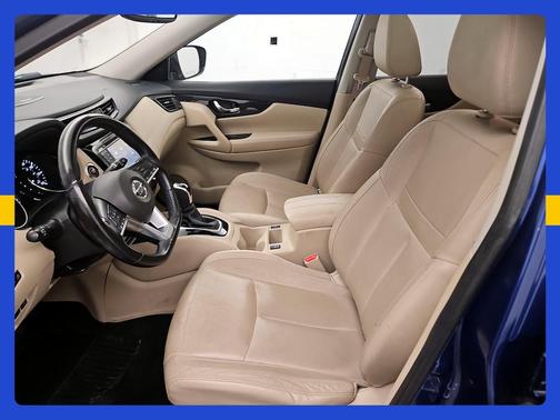 Blue 2017 Nissan Rogue SL