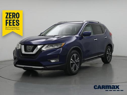 Blue 2017 Nissan Rogue S