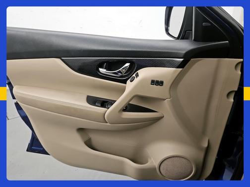Blue 2017 Nissan Rogue SL