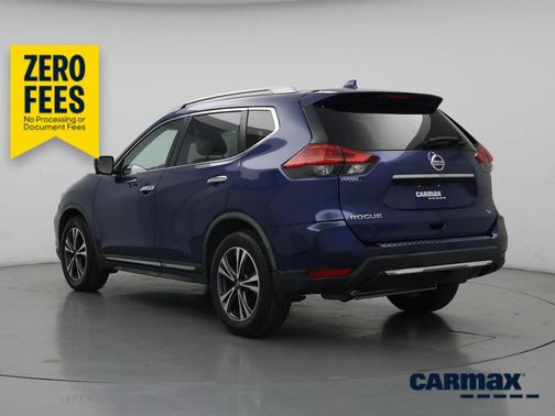 Blue 2017 Nissan Rogue S