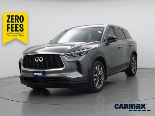 Gray 2023 INFINITI QX60 Luxe