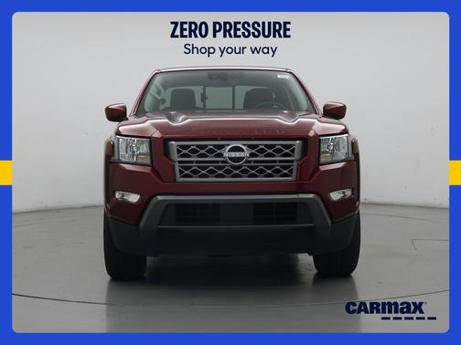 Burgundy 2023 Nissan Frontier SV