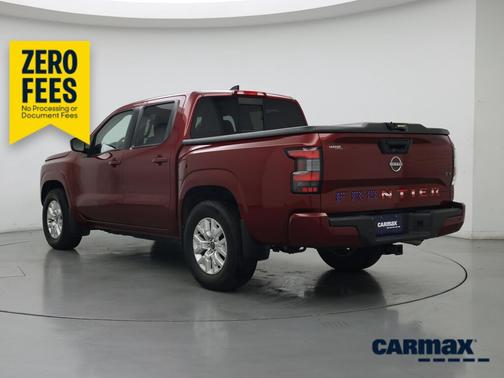 Red 2023 Nissan Frontier SV