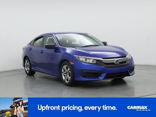 Blue 2016 Honda Civic LX
