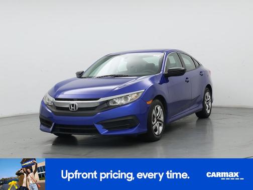 Blue 2016 Honda Civic LX