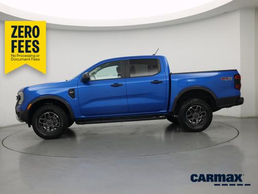 Blue 2024 Ford Ranger XLT