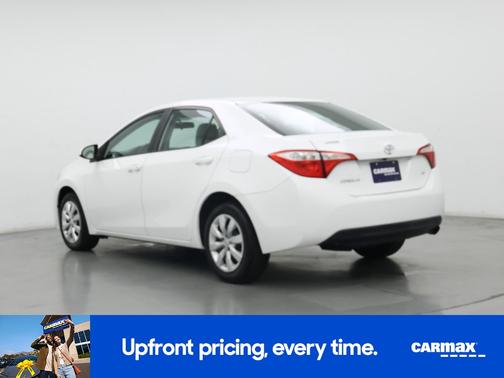 White 2016 Toyota Corolla LE