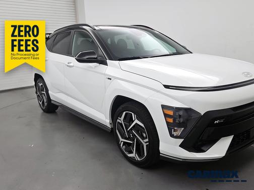 White 2024 Hyundai KONA N Line