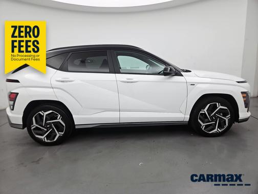 White 2024 Hyundai KONA N Line