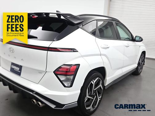 White 2024 Hyundai KONA N Line