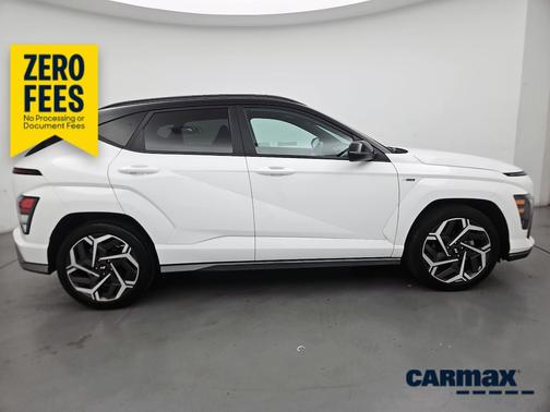 White 2024 Hyundai KONA N Line