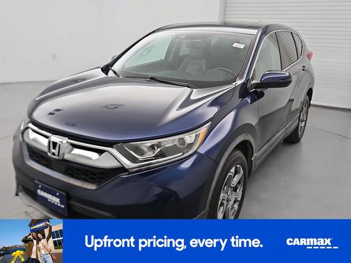 Blue 2017 Honda CR-V EX-L