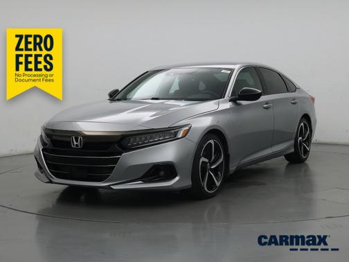 Silver 2021 Honda Accord Sport