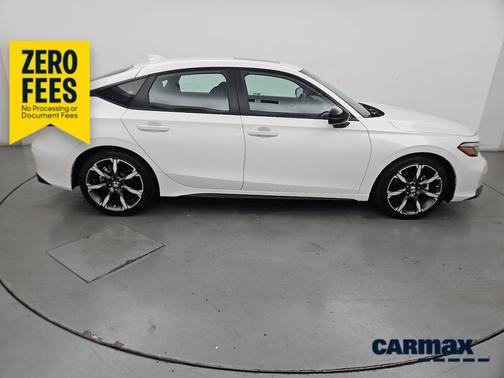 White 2026 Honda Civic Hybrid Sport Touring