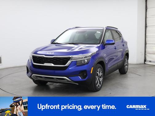 Blue 2023 Kia Seltos EX