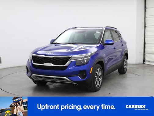 Blue 2023 Kia Seltos EX