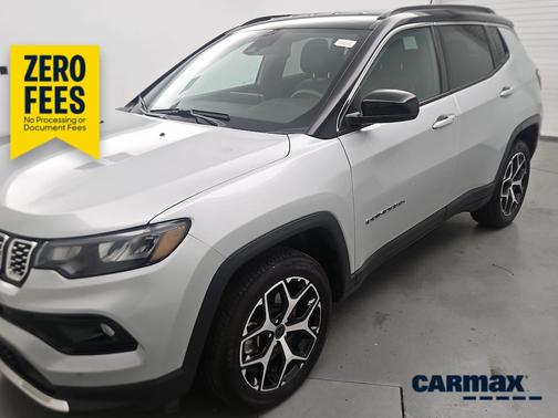 Silver 2025 Jeep Compass Limited