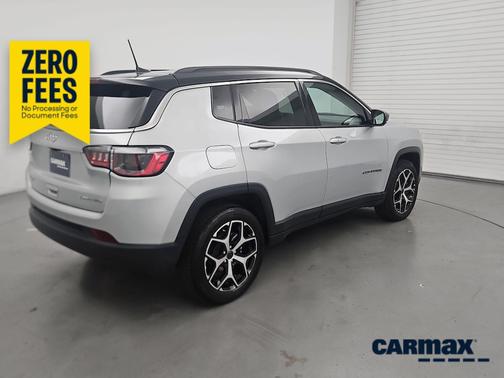 Silver 2025 Jeep Compass Limited