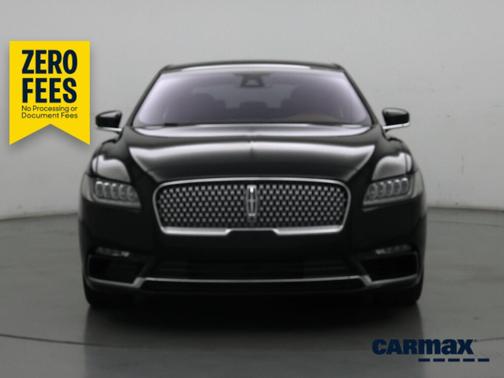 Black 2017 Lincoln Continental Black Label