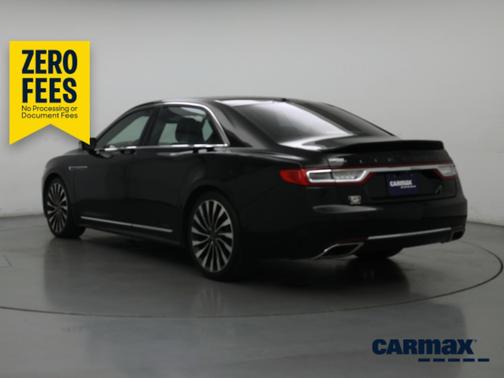 Black 2017 Lincoln Continental Black Label