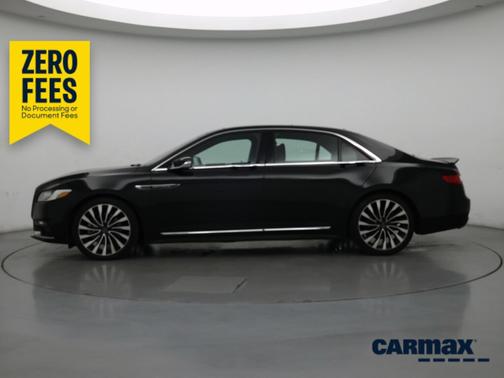 Black 2017 Lincoln Continental Black Label