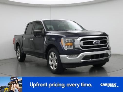 Blue 2022 Ford F-150 XLT