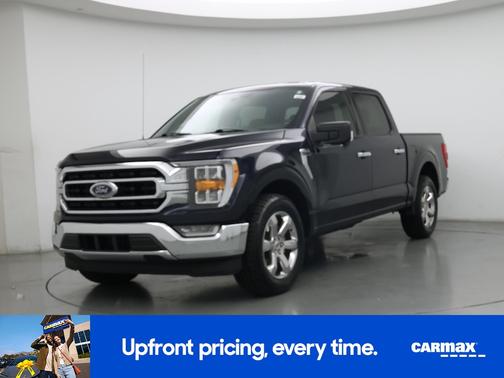 Blue 2022 Ford F-150 XLT