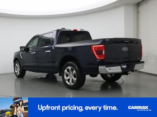 Blue 2022 Ford F-150 XLT