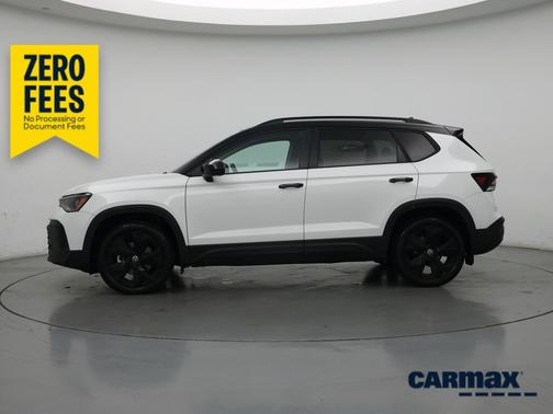 White 2025 Volkswagen Taos SE Black Edition
