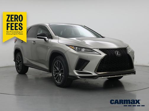 Silver 2020 Lexus RX 350 F-Sport