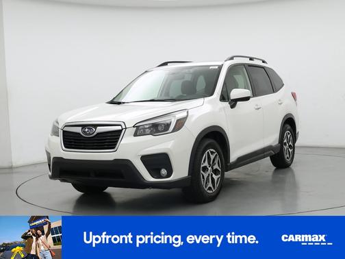 White 2021 Subaru Forester Premium