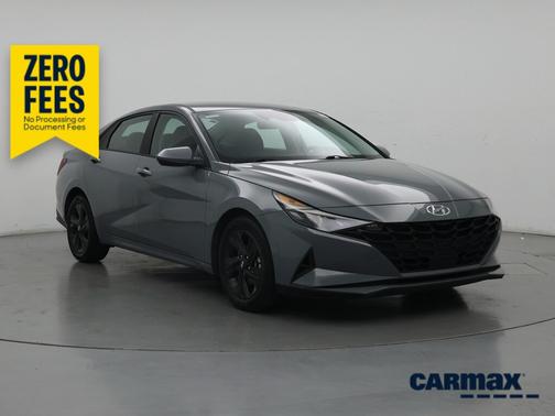 Green 2021 Hyundai ELANTRA SEL
