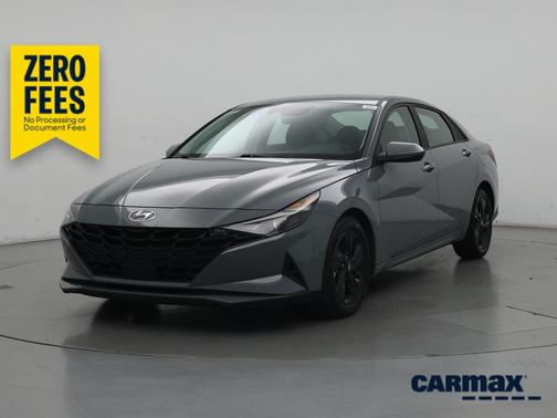 Green 2021 Hyundai ELANTRA SEL