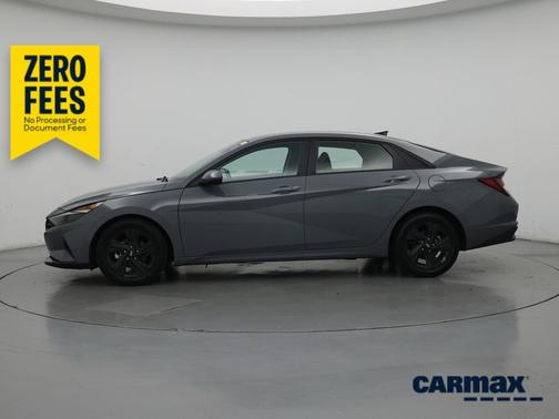 Green 2021 Hyundai ELANTRA SEL