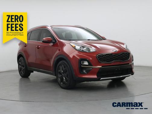 Red 2021 Kia Sportage S