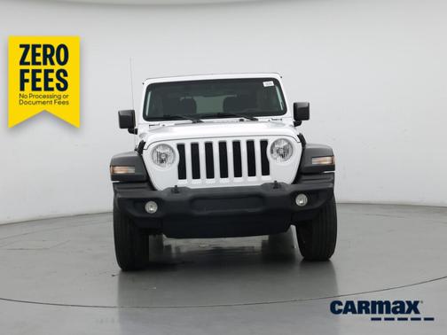 White 2023 Jeep Wrangler Sport S
