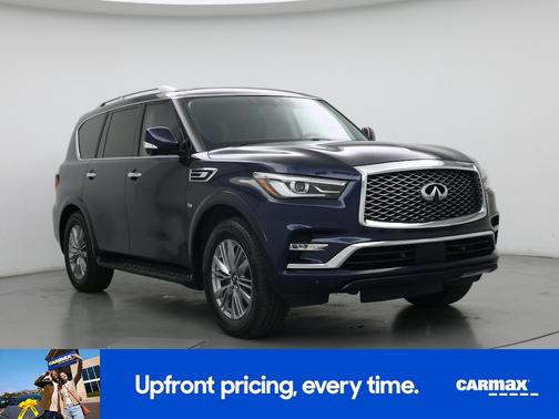 Blue 2020 INFINITI QX80 Luxe