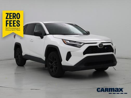 White 2023 Toyota RAV4 LE