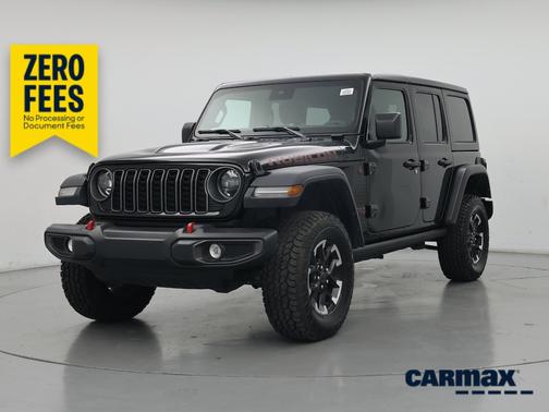 Black 2025 Jeep Wrangler Rubicon