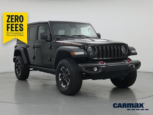 Black 2025 Jeep Wrangler Rubicon