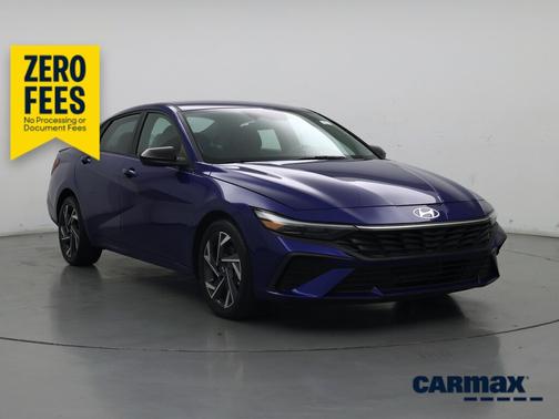 Blue 2025 Hyundai ELANTRA SEL Sport
