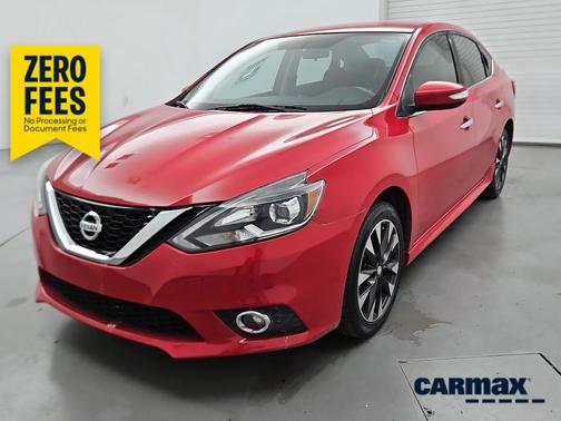 Red 2017 Nissan Sentra SR