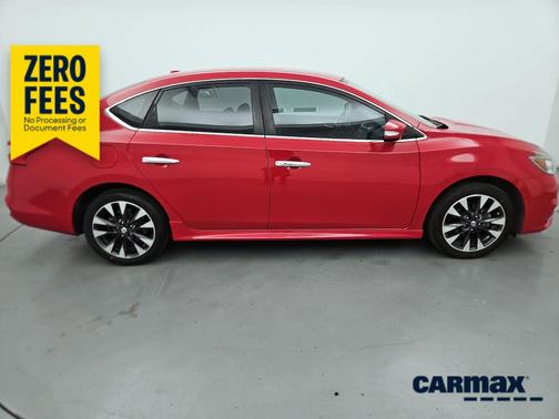 Red 2017 Nissan Sentra SR