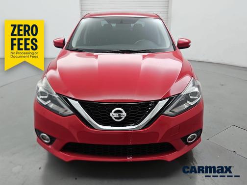 Red 2017 Nissan Sentra SR