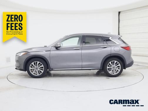 Gray 2023 INFINITI QX50 Luxe
