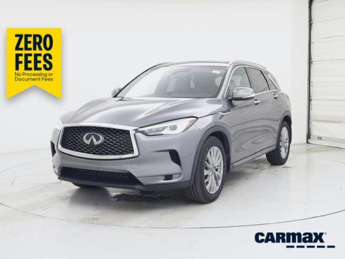 Gray 2023 INFINITI QX50 Luxe