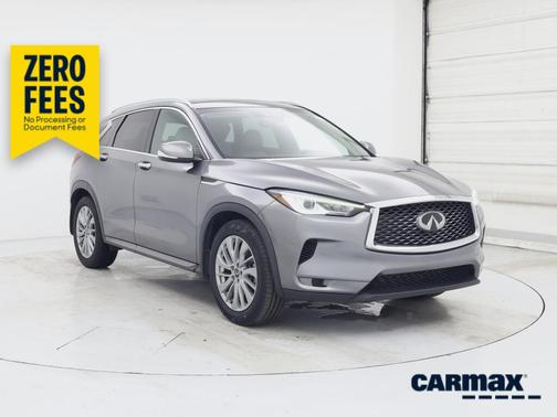 Gray 2023 INFINITI QX50 Luxe